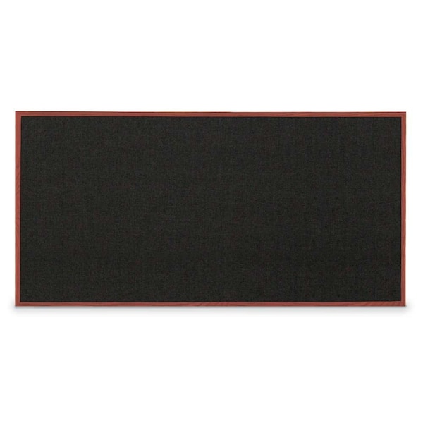 Combo Board, 60"x36", Bronze Frame/Black Porcelain & Cork